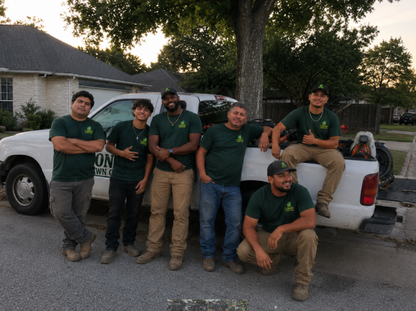 The Lonzo Lawn Care Team